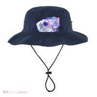 Retro Astronaut Galazy Boombox Bucket Hat thumb 0