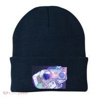 Retro Astronaut Galazy Boombox Beanie thumb 0