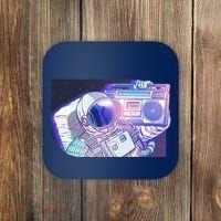 Retro Astronaut Galazy Boombox Coaster thumb 0