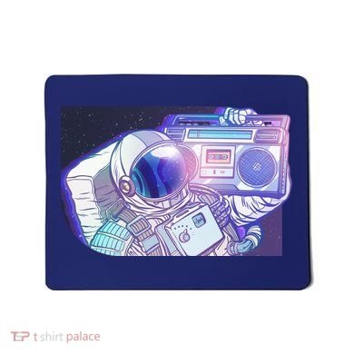 Retro Astronaut Galazy Boombox Mousepad