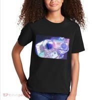 Retro Astronaut Galazy Boombox Kids T-Shirt thumb 2