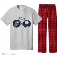 Retro Astronaut Space Bicycle Pajama Set thumb 0