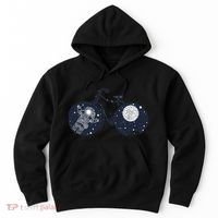 Retro Astronaut Space Bicycle Hoodie thumb 0