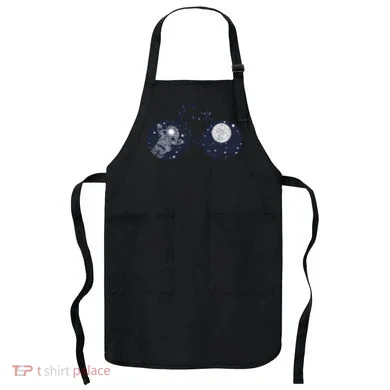 Retro Astronaut Space Bicycle Apron