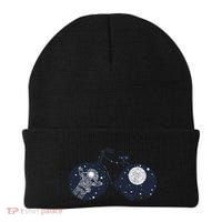 Retro Astronaut Space Bicycle Beanie thumb 0