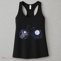 Retro Astronaut Space Bicycle Women's Tank Top thumb 3