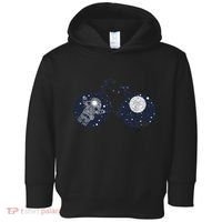 Retro Astronaut Space Bicycle Toddler Hoodie thumb 0