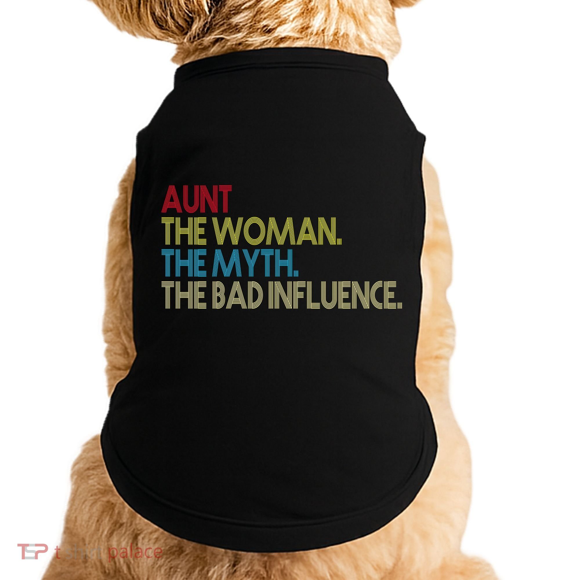 Retro Aunt The Woman Myth Bad Influence Doggie Tank