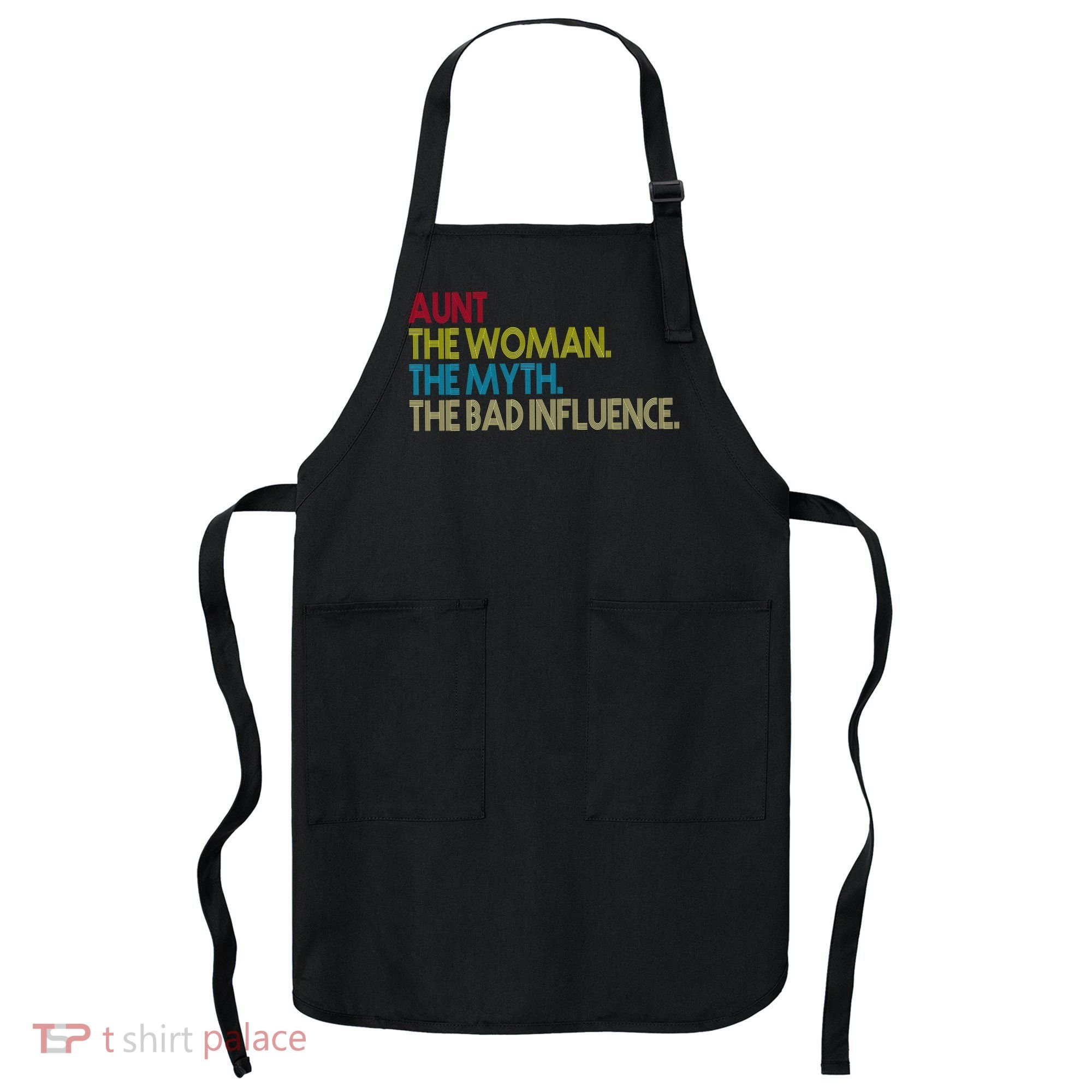 Retro Aunt The Woman Myth Bad Influence Apron