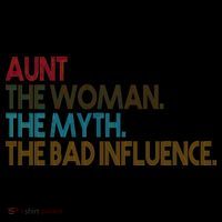 Retro Aunt The Woman Myth Bad Influence Coffee Mug thumb 5