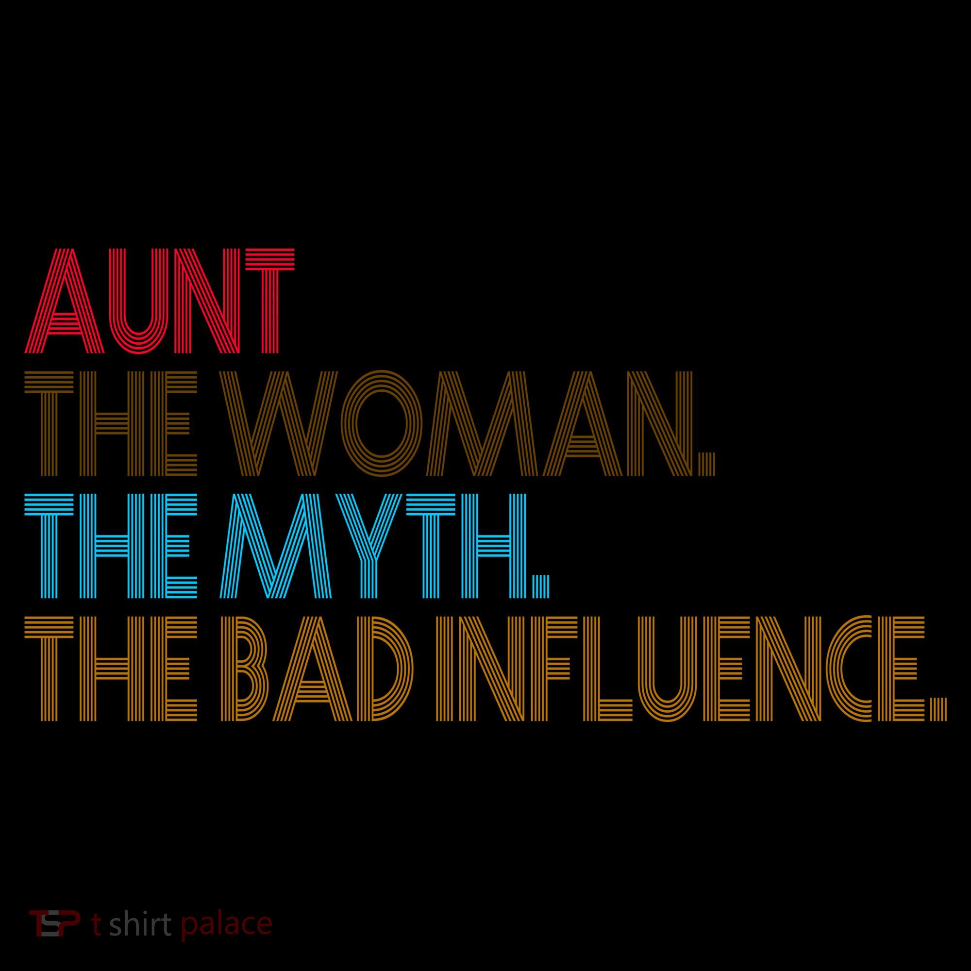 Retro Aunt The Woman Myth Bad Influence Coffee Mug