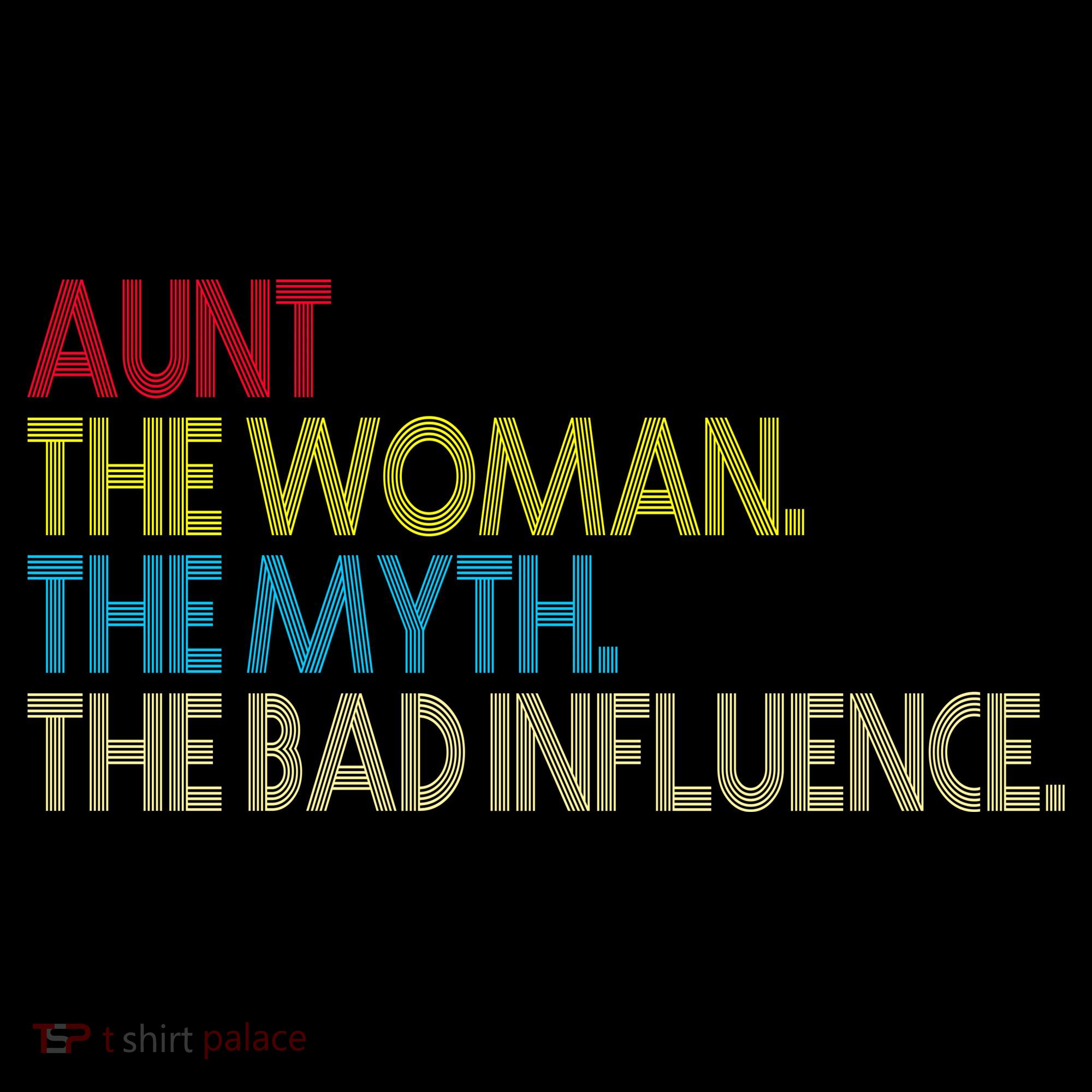 Retro Aunt The Woman Myth Bad Influence Women's Tank Top
