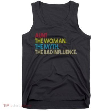 Retro Aunt The Woman Myth Bad Influence Tank Top