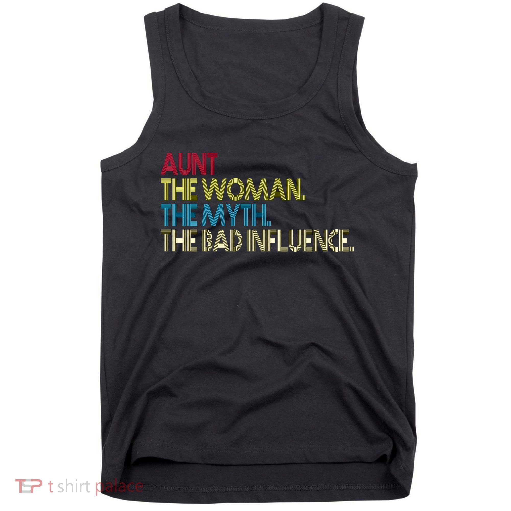 Retro Aunt The Woman Myth Bad Influence Tank Top