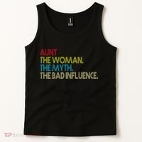 Retro Aunt The Woman Myth Bad Influence Tank Top thumb 2