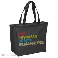 Retro Aunt The Woman Myth Bad Influence Tote Bag thumb 2