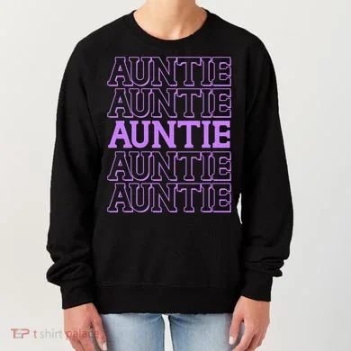 Retro Auntie Pattern Women's Sweatshirt