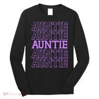 Retro Auntie Pattern   Long Sleeve Shirt thumb 0