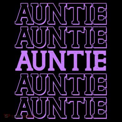 Retro Auntie Pattern   Long Sleeve Shirt