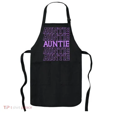 Retro Auntie Pattern   Apron
