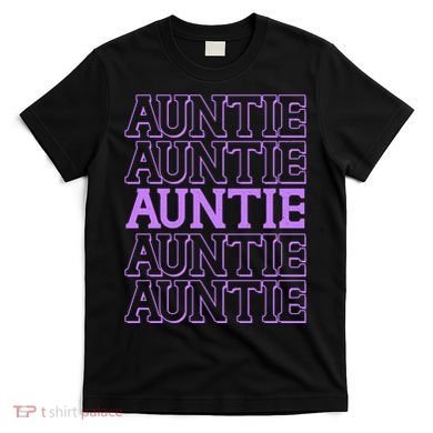 Retro Auntie Pattern   T-Shirt