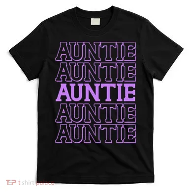 Retro Auntie Pattern T-Shirt