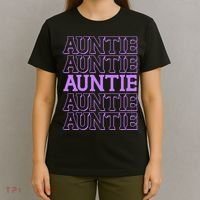 Retro Auntie Pattern   T-Shirt thumb 4