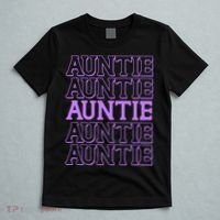 Retro Auntie Pattern   T-Shirt thumb 5