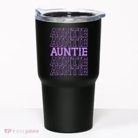 Retro Auntie Pattern   Tumbler thumb 0