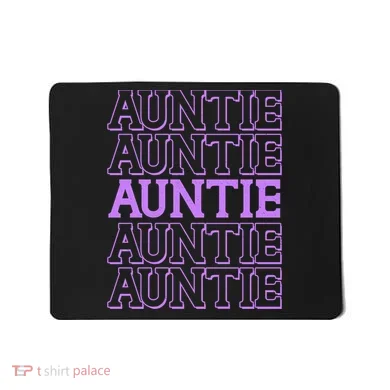 Retro Auntie Pattern   Mousepad