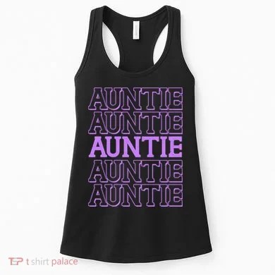 Retro Auntie Pattern Women's Tank Top