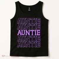 Retro Auntie Pattern   Tank Top thumb 2