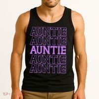 Retro Auntie Pattern   Tank Top thumb 3