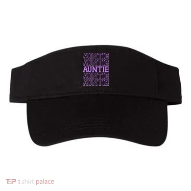 Retro Auntie Pattern   Visor
