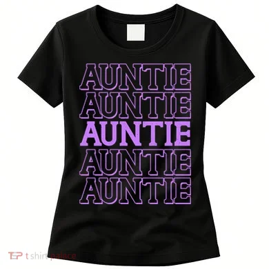 Retro Auntie Pattern Women's T-Shirt