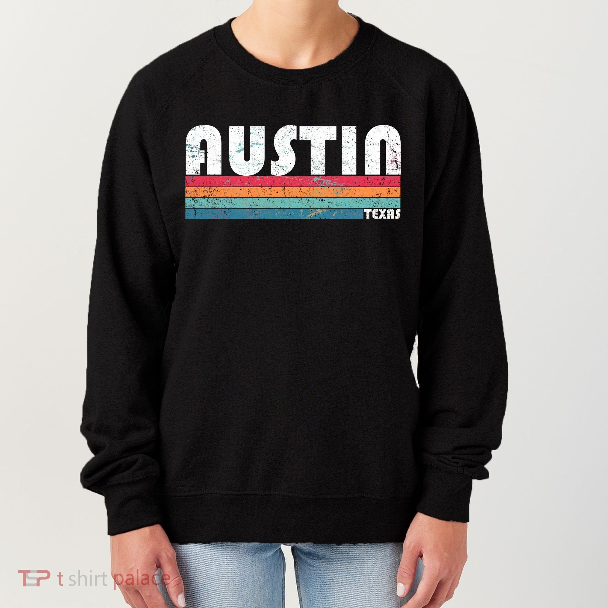Retro Austin Texas Women's Sweatshirt