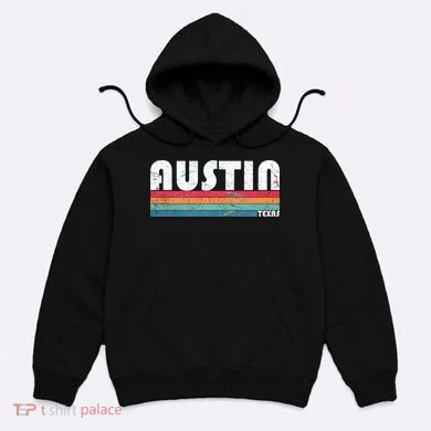 Retro Austin Texas Hoodie