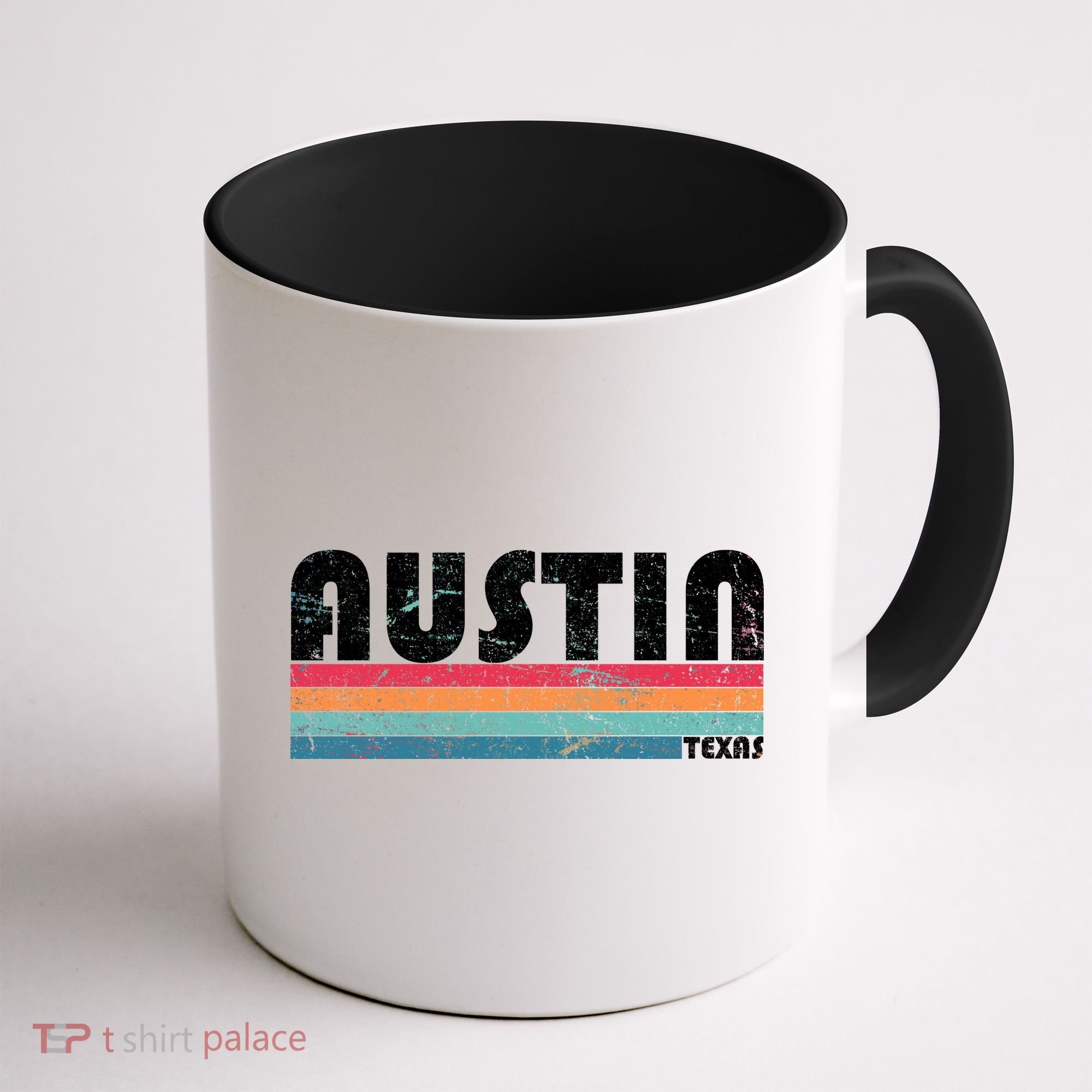 Retro Austin Texas Coffee Mug
