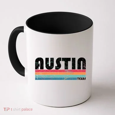 Retro Austin Texas Coffee Mug