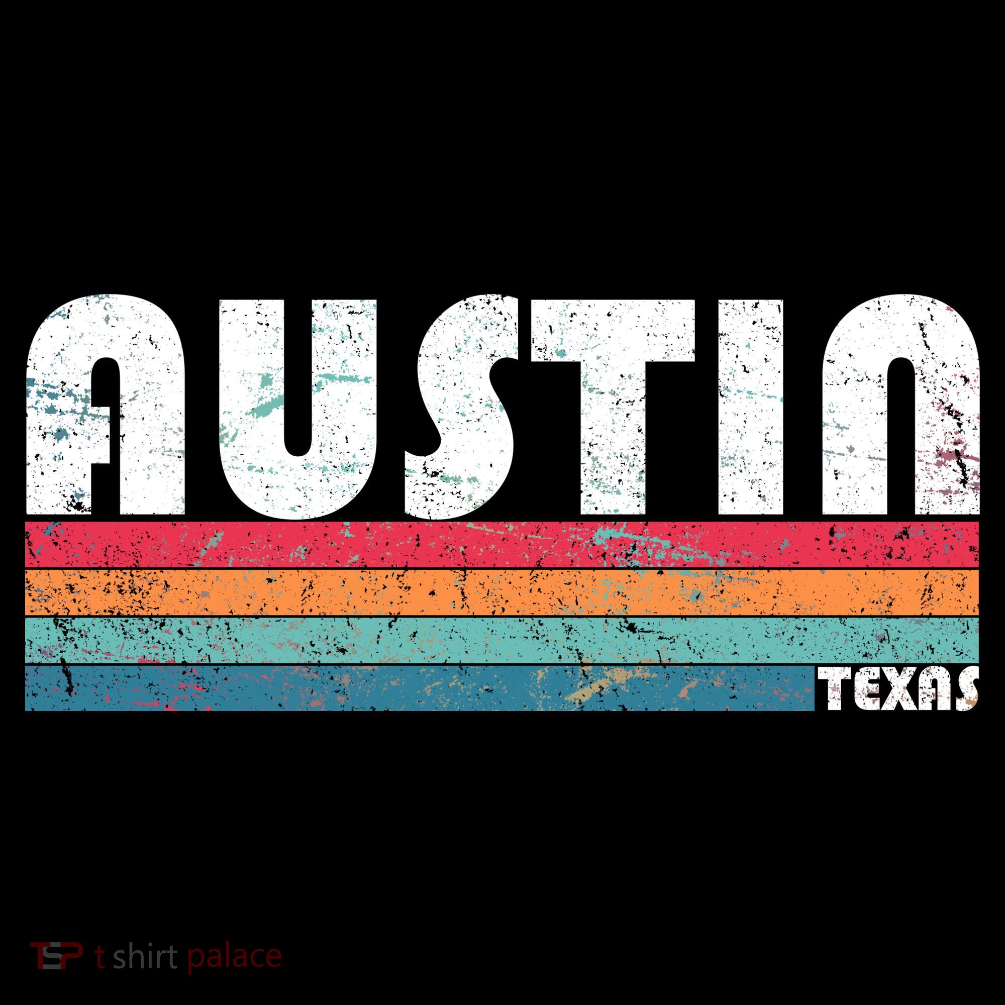 Retro Austin Texas Pajama Set