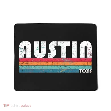 Retro Austin Texas Mousepad