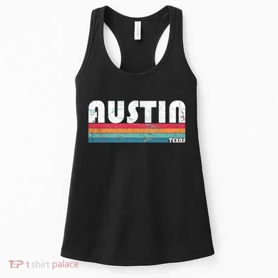 Retro Austin Texas Women's Tank Top
