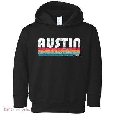 Retro Austin Texas Toddler Hoodie