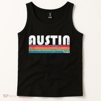 Retro Austin Texas Tank Top thumb 2