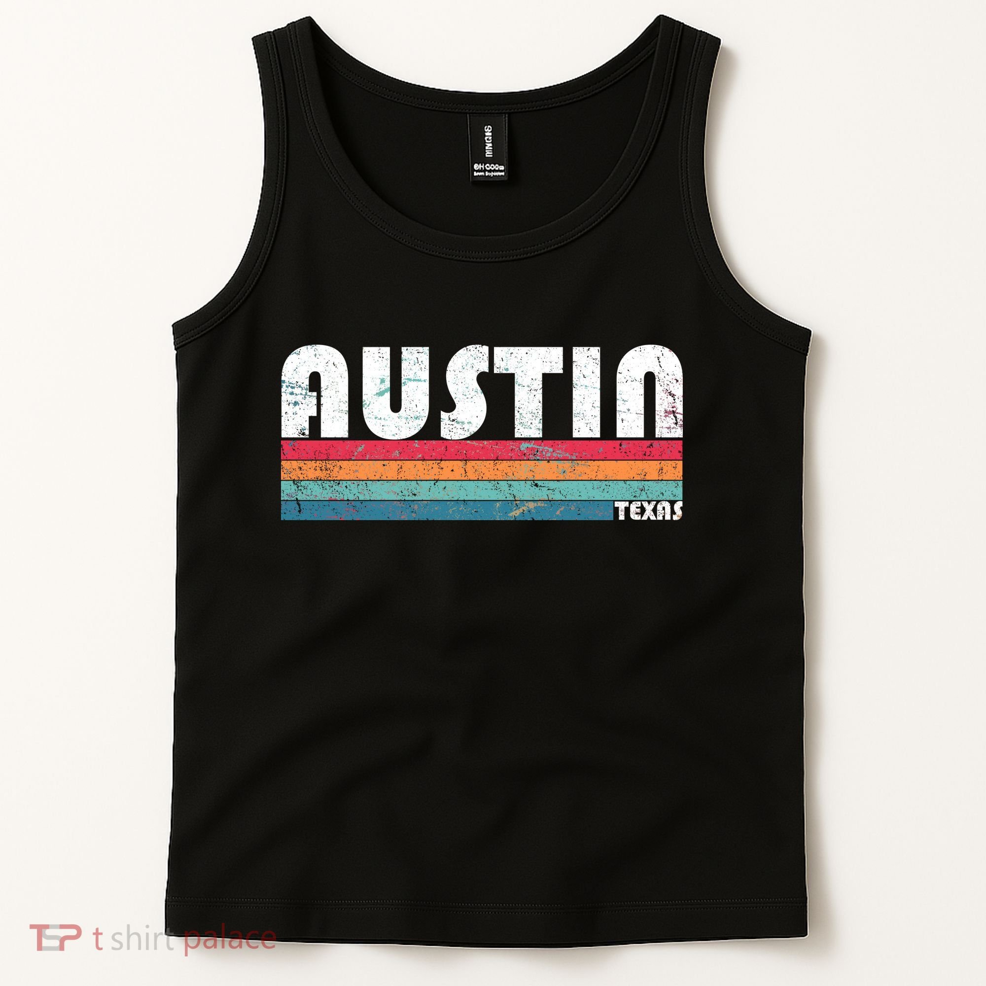 Retro Austin Texas Tank Top