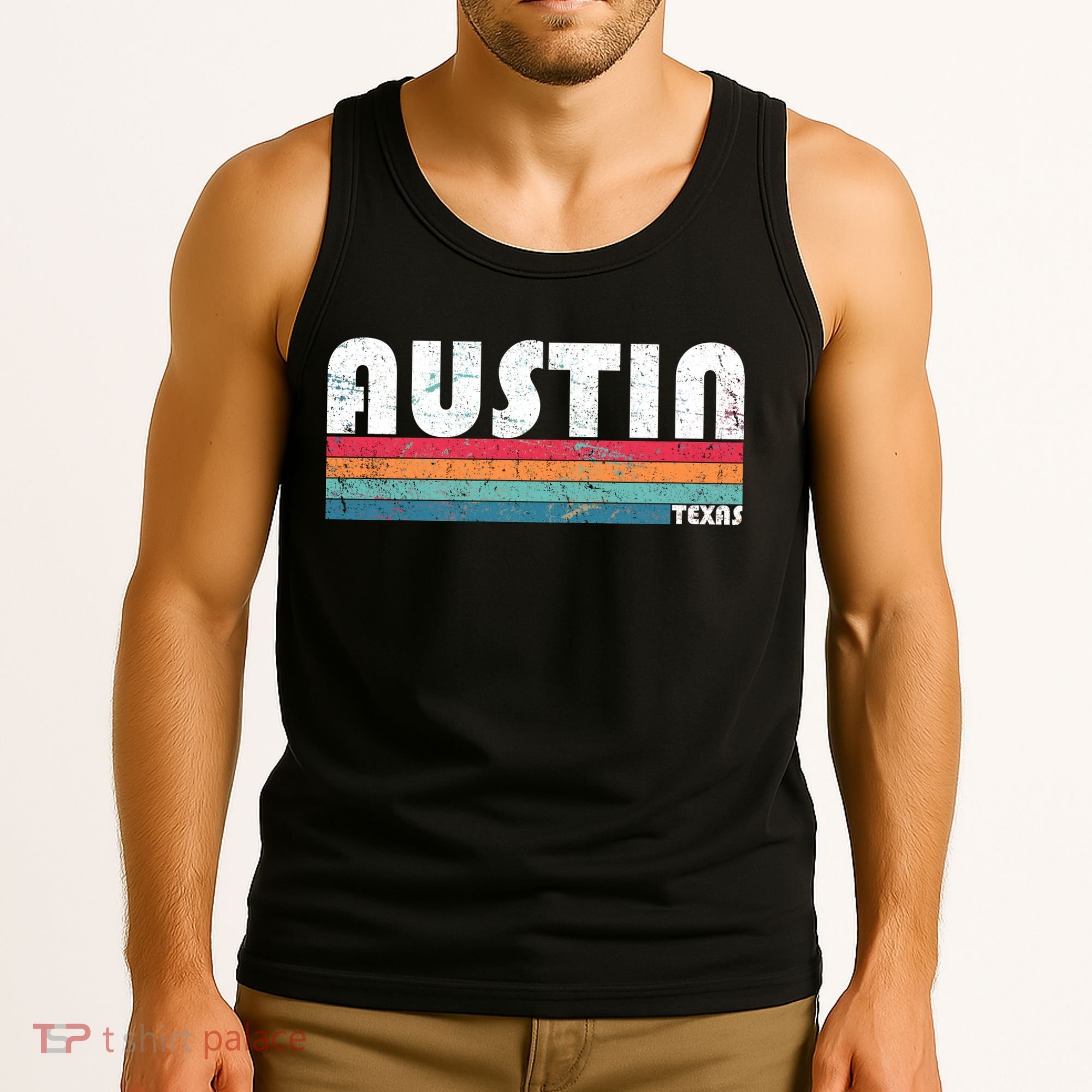 Retro Austin Texas Tank Top