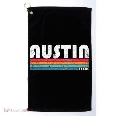 Retro Austin Texas Golf Towel