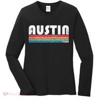 Retro Austin Texas Women's Long Sleeve Shirt thumb 0