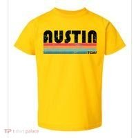 Retro Austin Texas Toddler T-Shirt thumb 0