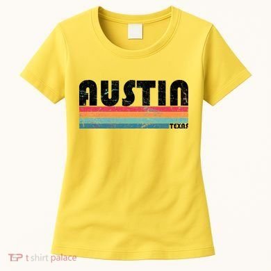 Retro Austin Texas Women's T-Shirt